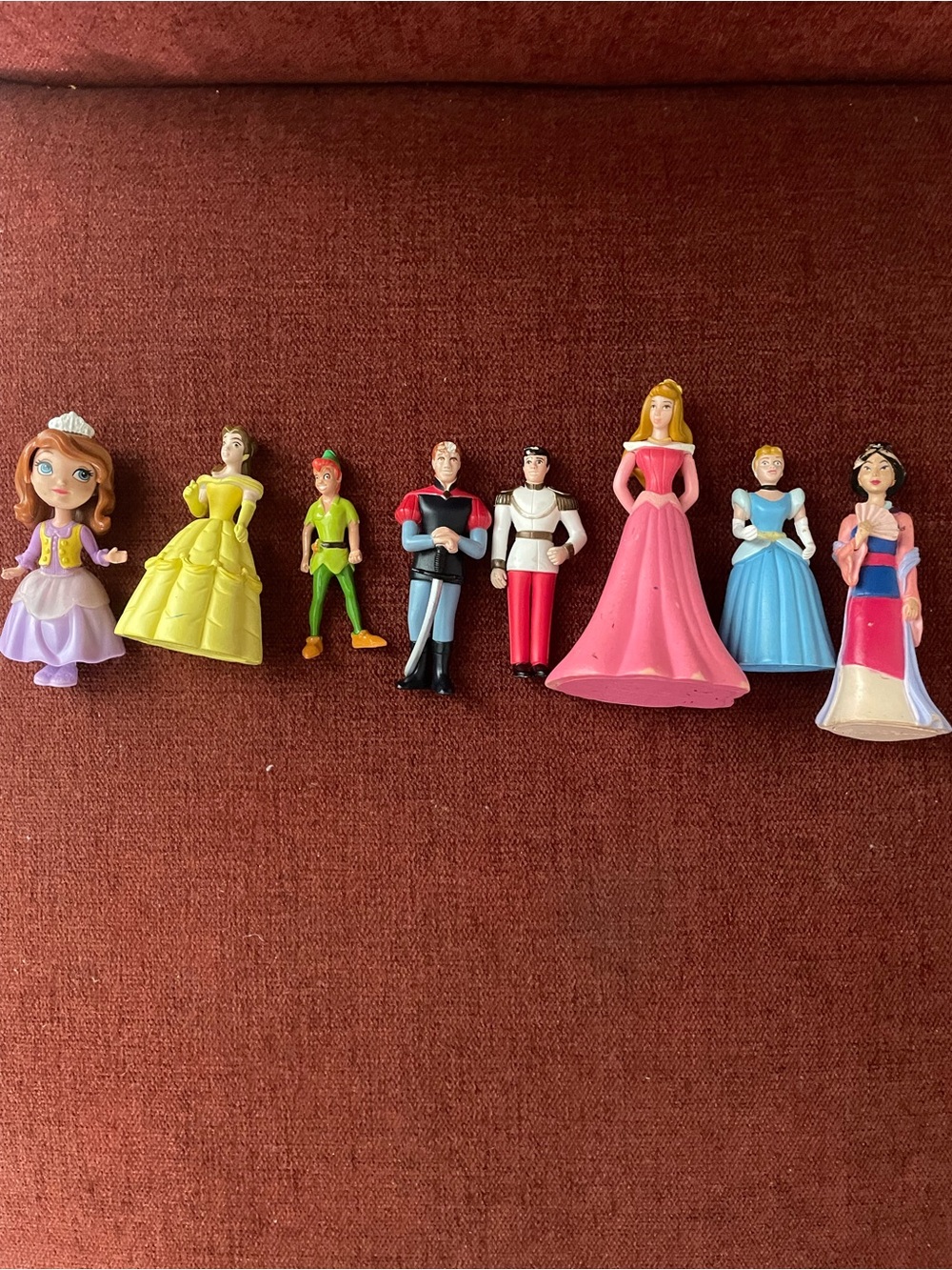Assorted Pink and Multicolor Princess & Fairy Tale Toy Figures - Kids Toys